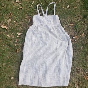 Madewell maxi halter dress
